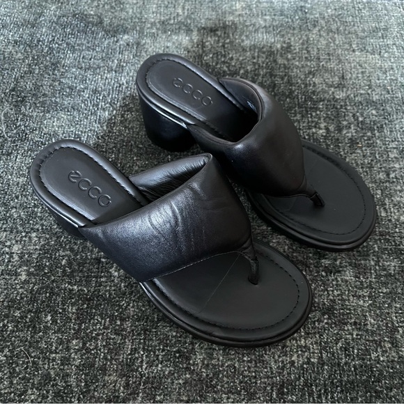 ECCO Sculpted Lx 55 Women's Thong Sandal size 38 - Picture 3 of 6